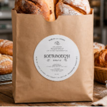 Sourdough Bread Modern Cottage Law Label