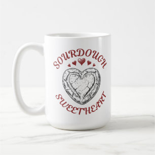 Sourdough Sweetheart – Funny Valentine Gift Coffee Mug