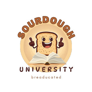 Sourdough University Breaducated Tea Towel