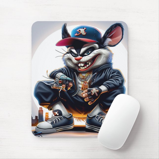 Sourie Rug Rap Series 1 - 7 Mouse Pad (With Mouse)