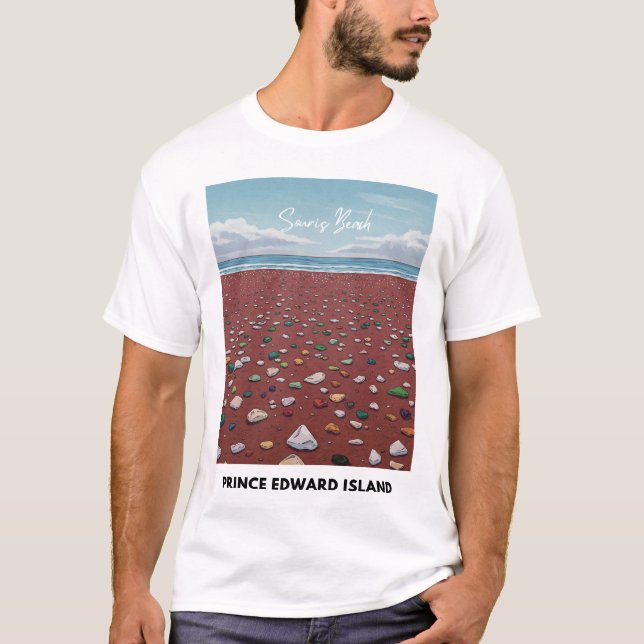 Souris Beach T shirt  (Front)