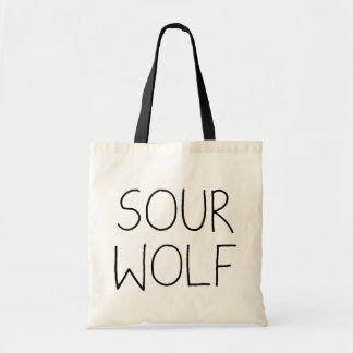 SOURWOLF (Customisable Colour) Tote Bag