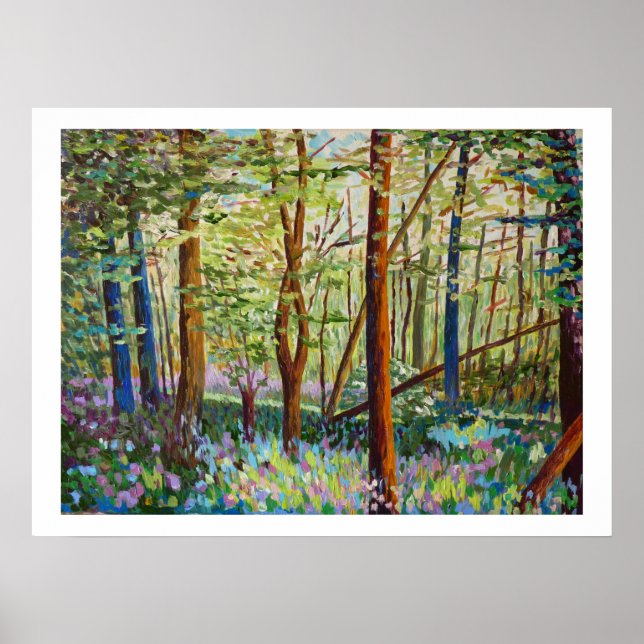 Sous-bois au printemps poster (Front)
