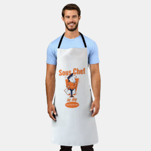Sous Chef by Day, Superhero by Night Apron