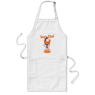 Sous Chef by Day, Superhero by Night Long Apron