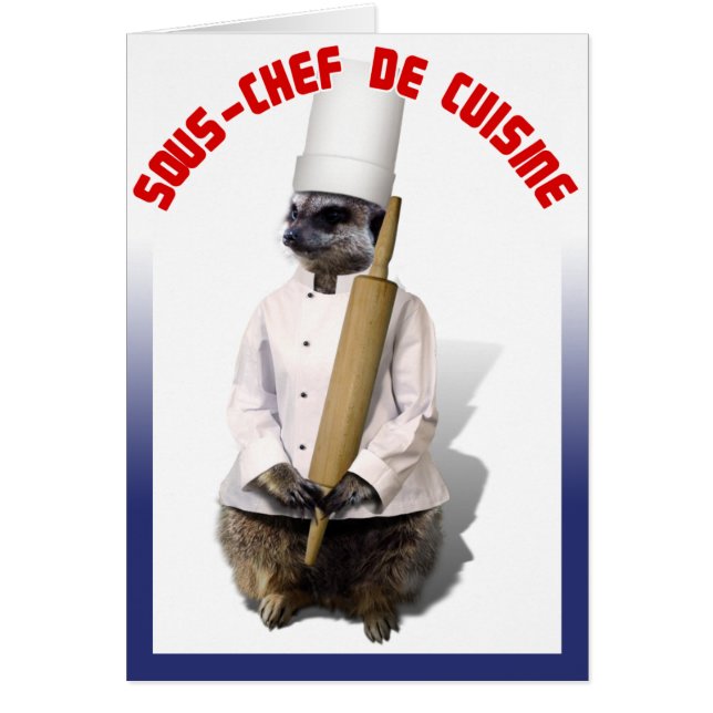 SOUS - CHEF DE CUISINE (Front)