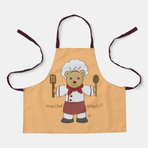 Sous-Chef Grizzly Jr. Kids Apron