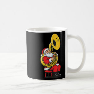 Sousaphone Christmas Musician Santa Xmas Boys Wome Coffee Mug