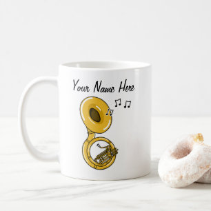 Sousaphone Custom Mug Brass Musician Gift