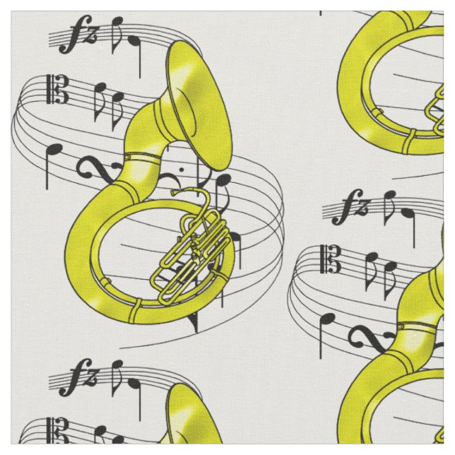 Sousaphone Fabric (Close Up)