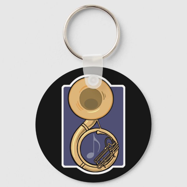 sousaphone key ring (Front)