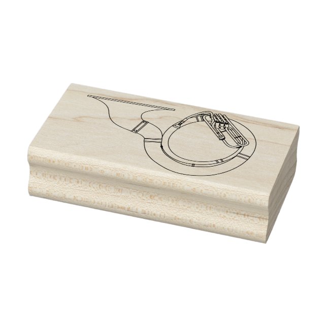 Sousaphone Marching Band Music Teacher Musician Rubber Stamp (Stamp)