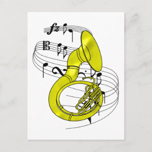 Sousaphone Postcard