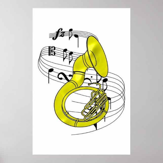 Sousaphone Poster (Front)