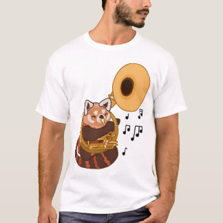 Sousaphone Red Panda  T-Shirt
