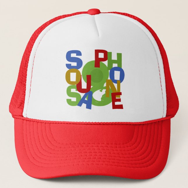 Sousaphone Scramble Trucker Hat (Front)