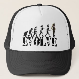 Sousaphone Tuba Tubas Evolution Musical Art Trucker Hat