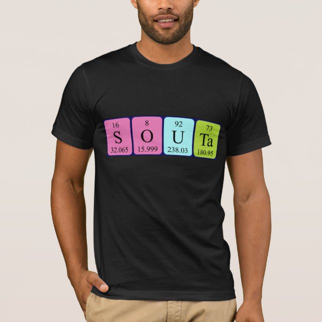Souta periodic table name shirt (Front)