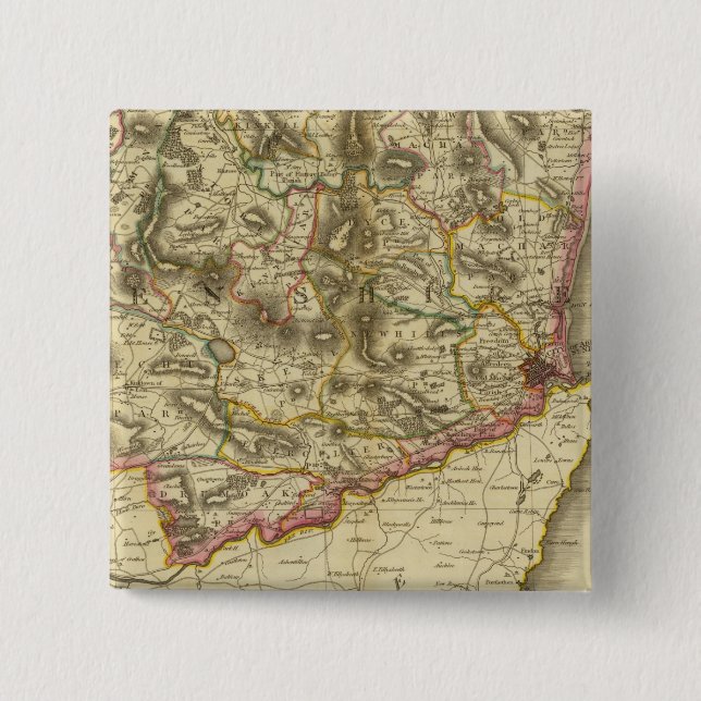 South Aberdeen, Banff 15 Cm Square Badge (Front)
