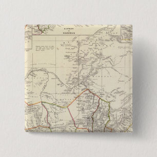 South Africa 15 Cm Square Badge