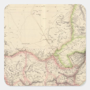 South Africa 2 Square Sticker