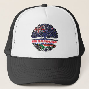 South Africa African New Zealander New Zealand Trucker Hat