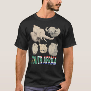 South Africa Big Five Africa Safari Essential T-Sh T-Shirt