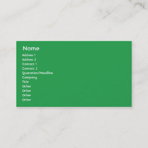 South Africa - Business Card