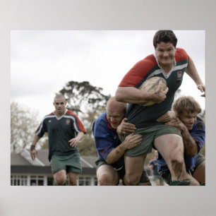 South Africa, Cape Town, False Bay Rugby Club Poster