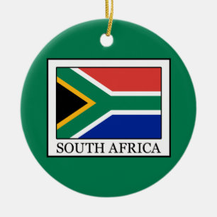 South Africa Ceramic Ornament