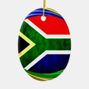 South Africa Ceramic Ornament