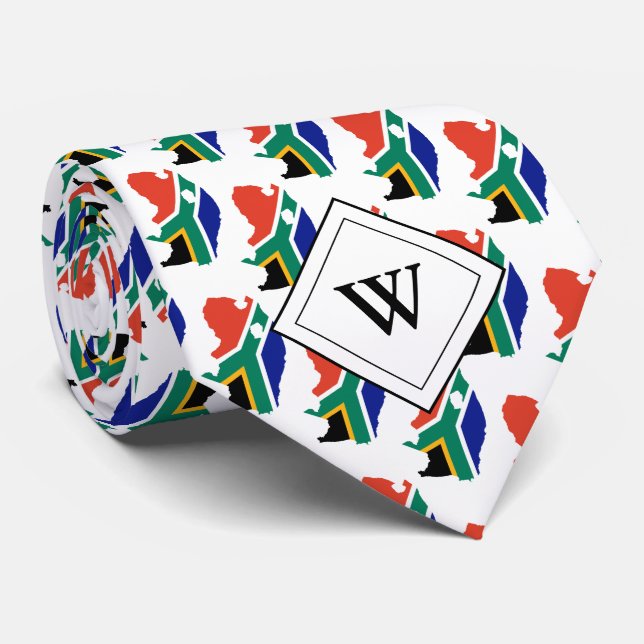 SOUTH AFRICA Christian Scripture J3:16 Monogram Tie (Rolled)