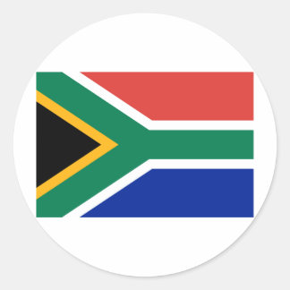 South Africa Classic Round Sticker