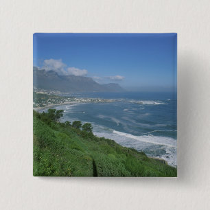 South Africa - Clifton Beach, Cape Town 15 Cm Square Badge
