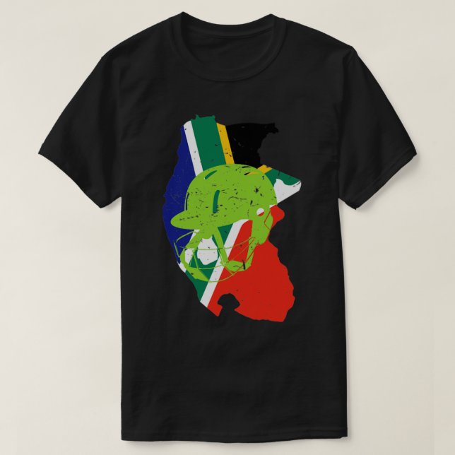 South Africa Cricket Player Batsman Helmet Design  T-Shirt (Design Front)