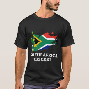 South Africa Cricket South African Flag Colours Pr T-Shirt