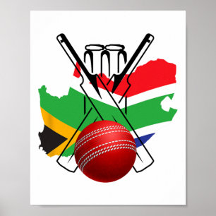 South Africa Cricket T20 New York Poster