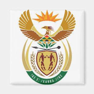 south africa emblem magnet