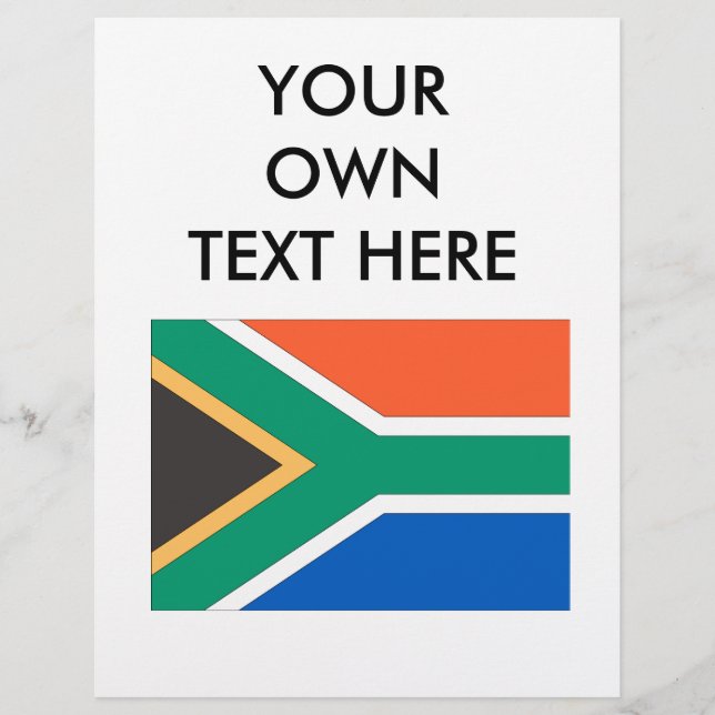 South Africa Flag (Front)