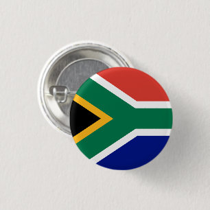 South Africa flag 3 Cm Round Badge