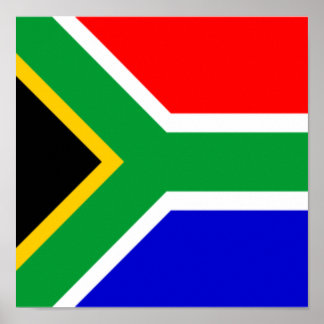 South Africa Flag African Country Home Pride  Poster
