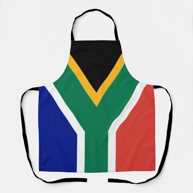 South Africa Flag Apron (Front)