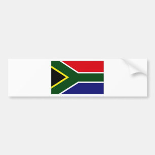 South Africa Flag Bumper Sticker
