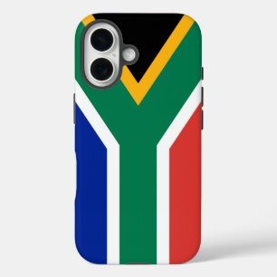 South Africa Flag iPhone 16 Case