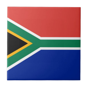 South Africa flag Ceramic Tile