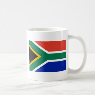 south africa flag coffee mug