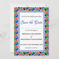 SOUTH AFRICA FLAG Customised Scripture Stylish