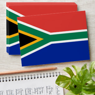 South Africa flag Envelope