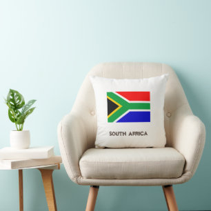 South Africa Flag Fashion Trendy Cushion