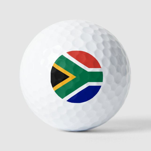 South Africa flag Golf Balls (Front)